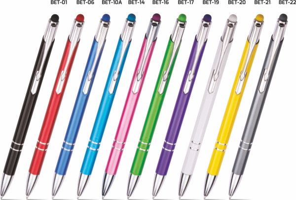 Kovová propiska se stylusem Bello 1