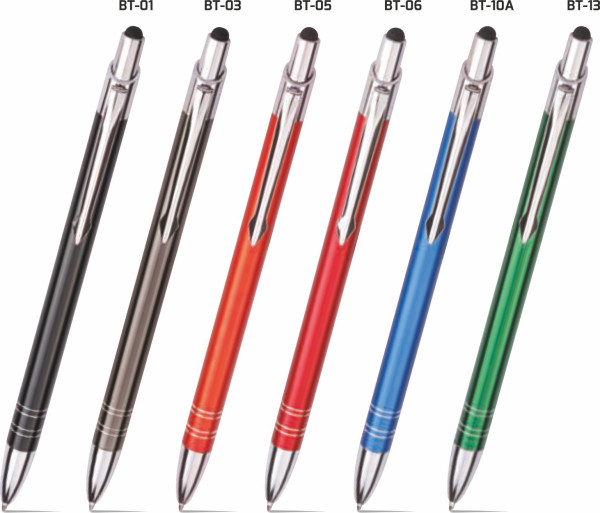 Kovová propiska se stylusem Bond 4